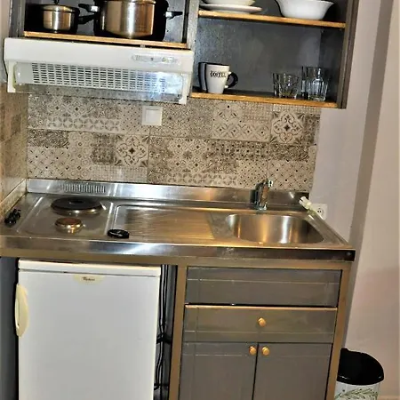 招待所 In Studio - Beautiful Bedroom For 4 People In Limenaria, Only Five Minutes Away From Center *